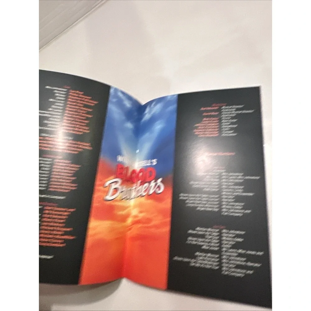 BLOOD BROTHERS The Musical theatre Programme LYN‎ PAUL PHOENIX THEATRE